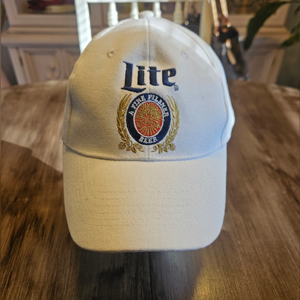 White Lite Beer Vintage Snapback Cap